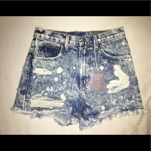 Carmar Denim High-Rise Shorts